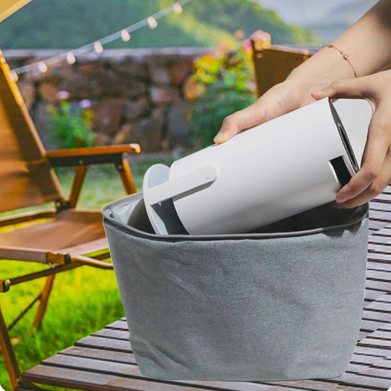 HY300 Projector Storage Portable Protective Storage Bag adjustable stand detail