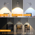Night Light Motion Sensor Light Wireless USB LED for Kitchen Bedroom Mural Living Room Sensor Wall Lamp Indoor Lighting LED USB view 5